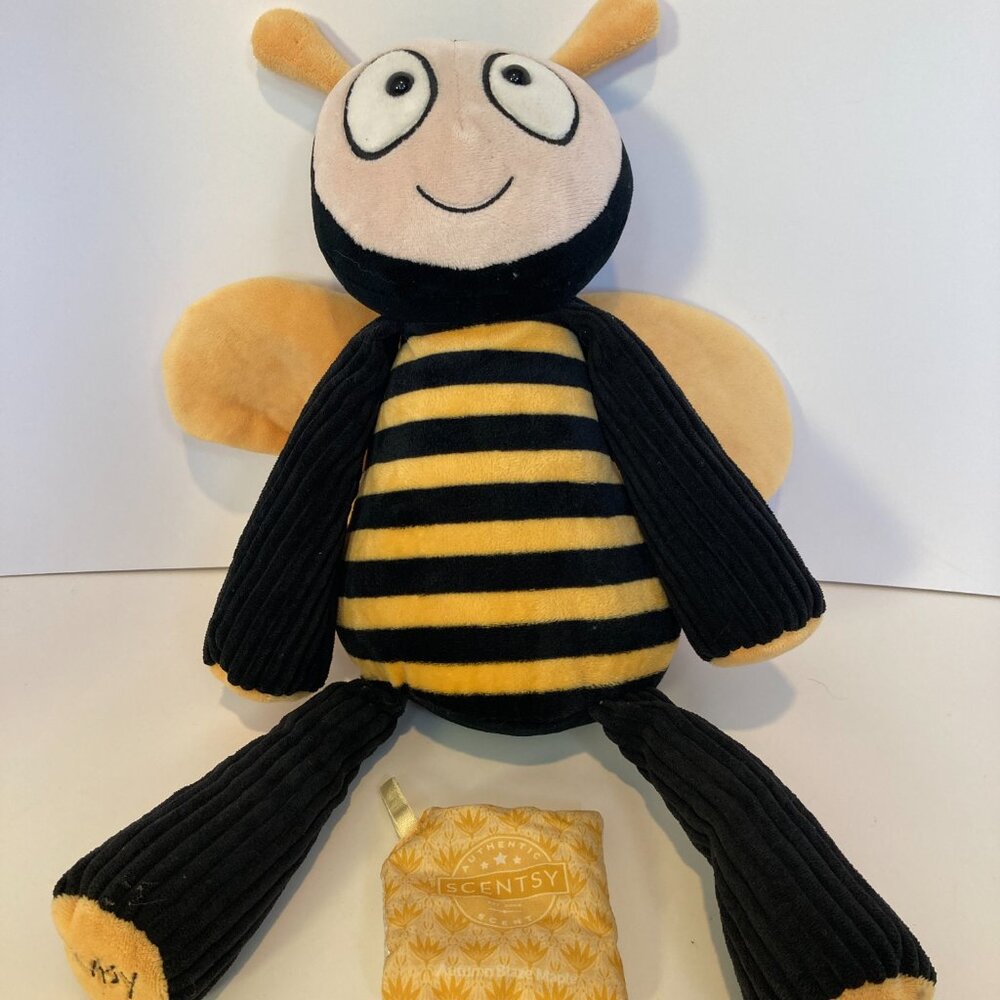 Scentsy Buddy 16” Bumble The Bee Plush Stuffed Animal Toy With Scent Pack